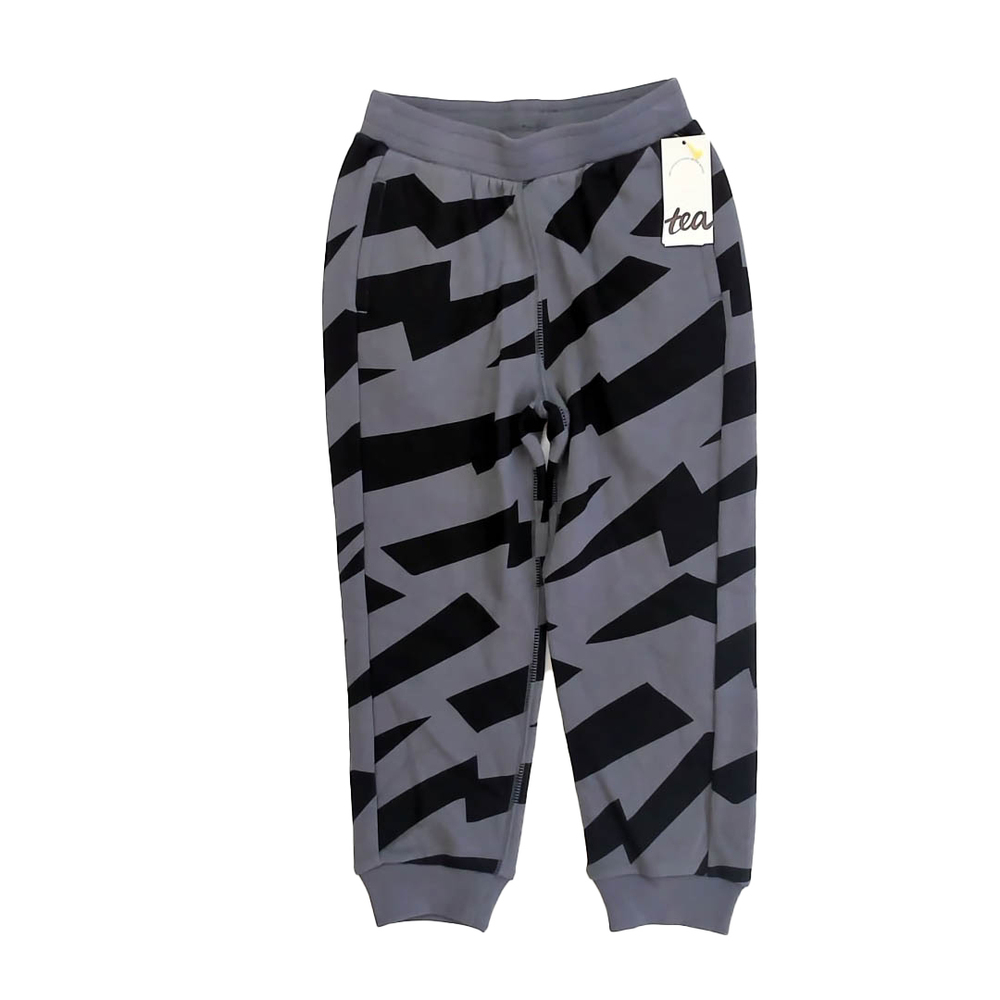 Tea Collection Boys Gray | Black Casual Pants size: 5T